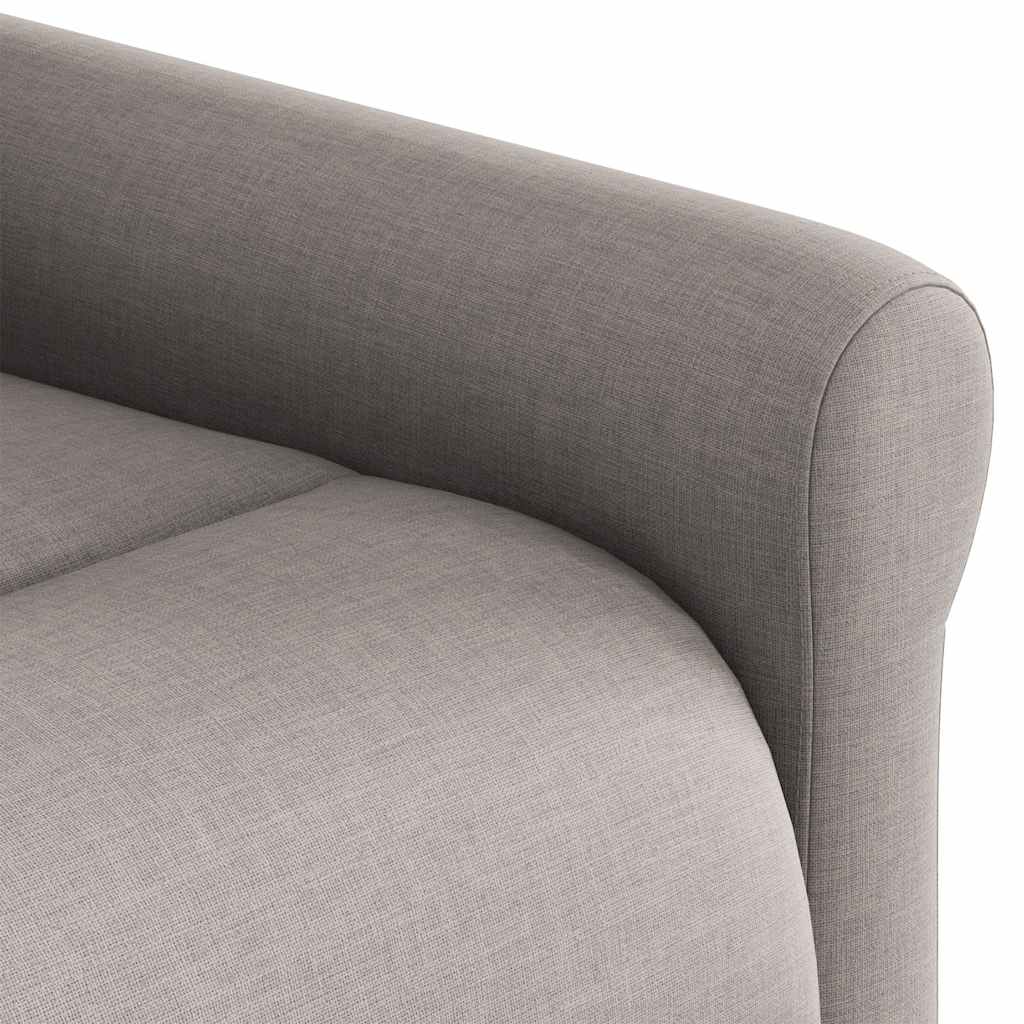Fauteuil de télévision | Fauteuil inclinable Taupe Tissu CFW957687 - 8