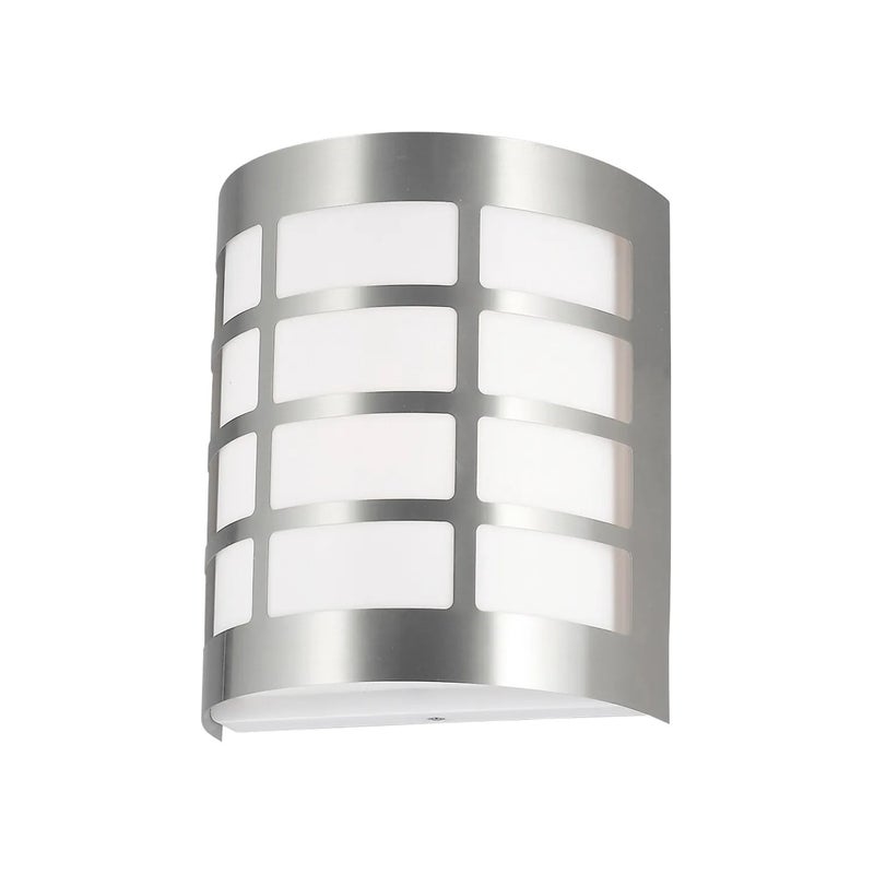 Kinkiet zewnętrzny Sevilla chrom satyna 1xE27x11W wym:21x16,5x9cm IP44 Rabalux