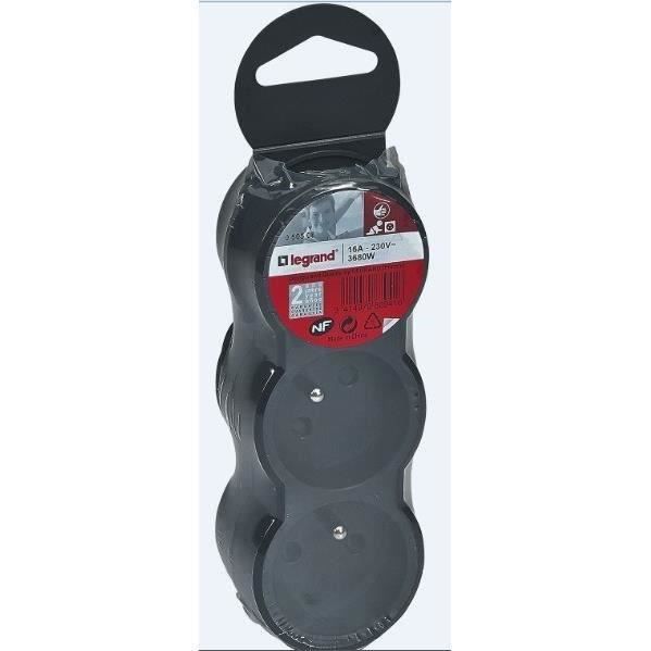 triplite 3 x 2 p+t - noir - legrand 050508 - 6