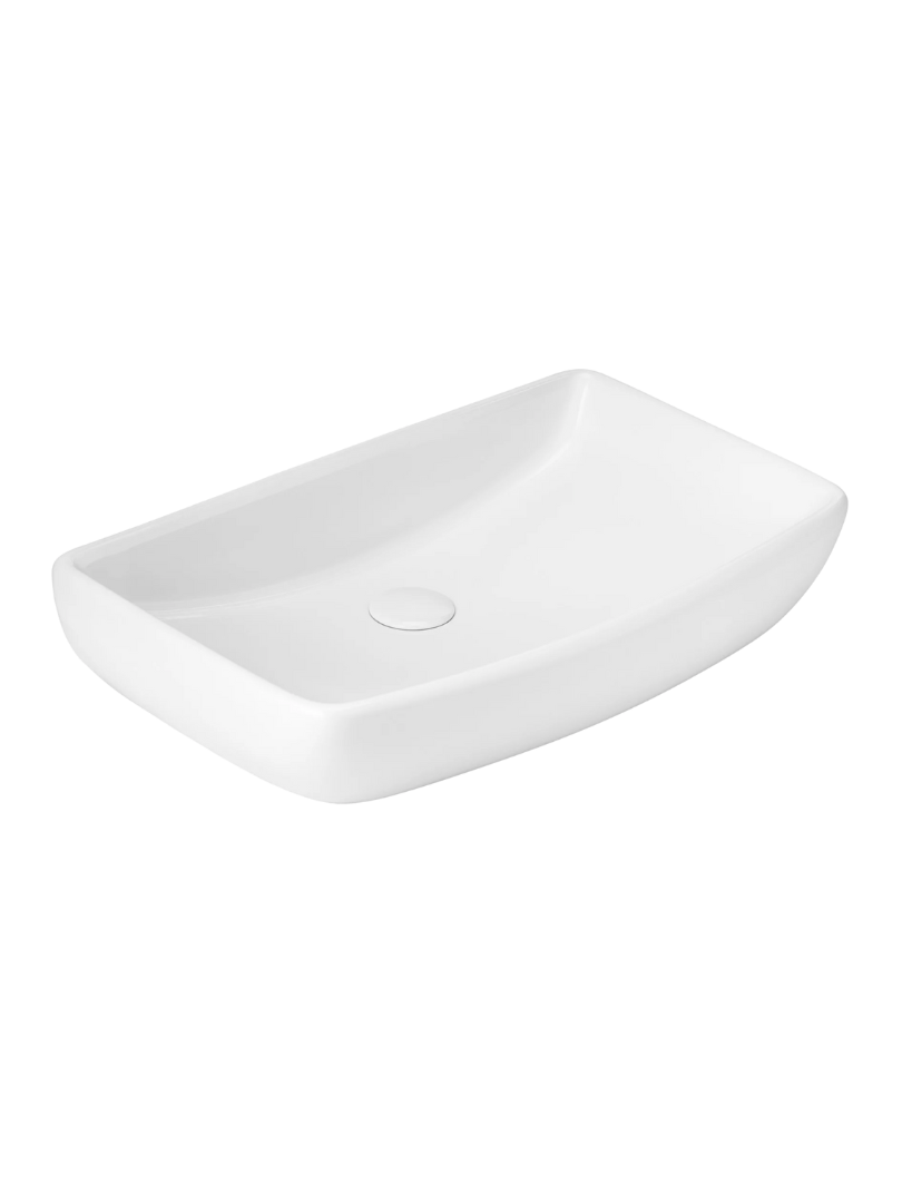 Umywalka nablatowa Uptrend CHARLIE biały połysk 1 szt.