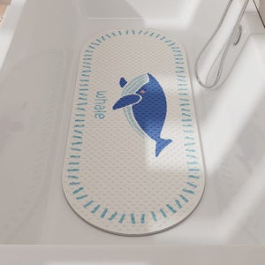 Tappetino antiscivolo per vasca da bagno bianco, tappetino antiscivolo extra lungo per doccia 101 x 40 cm, resistente alla muffa e lavabile in lavat | Leroy Merlin