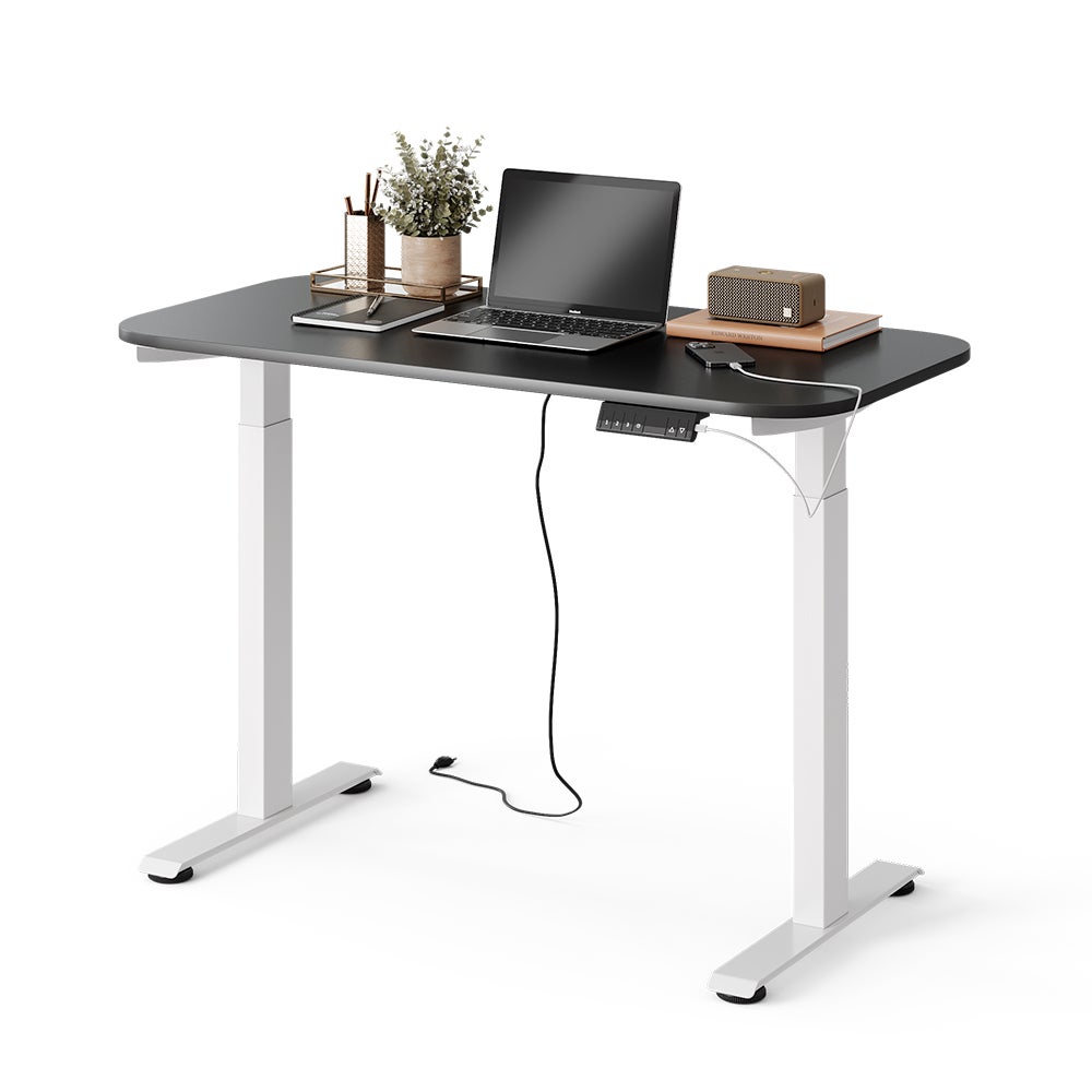 Vicco Biurko Elevate, Biały/antracyt, 120 x 60 cm 2 silniki - 6