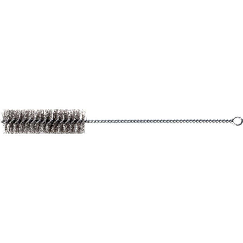 Szczotka cylindryczna dł. 300 mm śr. 3 mm 0,08 mm, drut stalowy, długość włosia 100 mm 10 LESSMANN