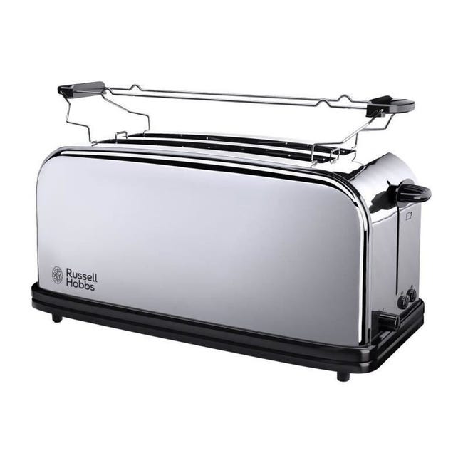 6 Niveaux Brunissage Grille-Pain Russell Hobbs Vintage Crème | 2 Tranches, 1300W | 6 Niveaux Cuisson | Fonction Décongélation | 21682-56 Toaster Fonctions Multiples 6 Niveaux Brunissage Grille-Pain Russell Hobbs Vintage Crème | 2 Tranches, 1300W | 6 Niveaux Cuisson | Fonction Décongélation | 21682-56 Toaster Fonctions Multiples
