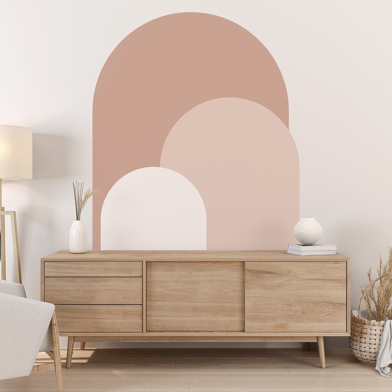 Stickers Arches - Design - Adhésif MAT - Largeur 40 x Hauteur 62 cm - 2