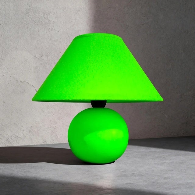 Lampka nocna do sypialni zielona E14 Ariel 4907 Rabalux
