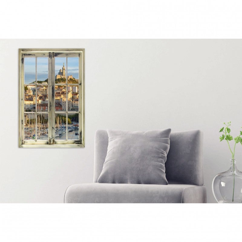 Tableau verre acrylique Un Regard Sur Marseille 60 x 90 cm - Décoration murale photo pour la maison - 3