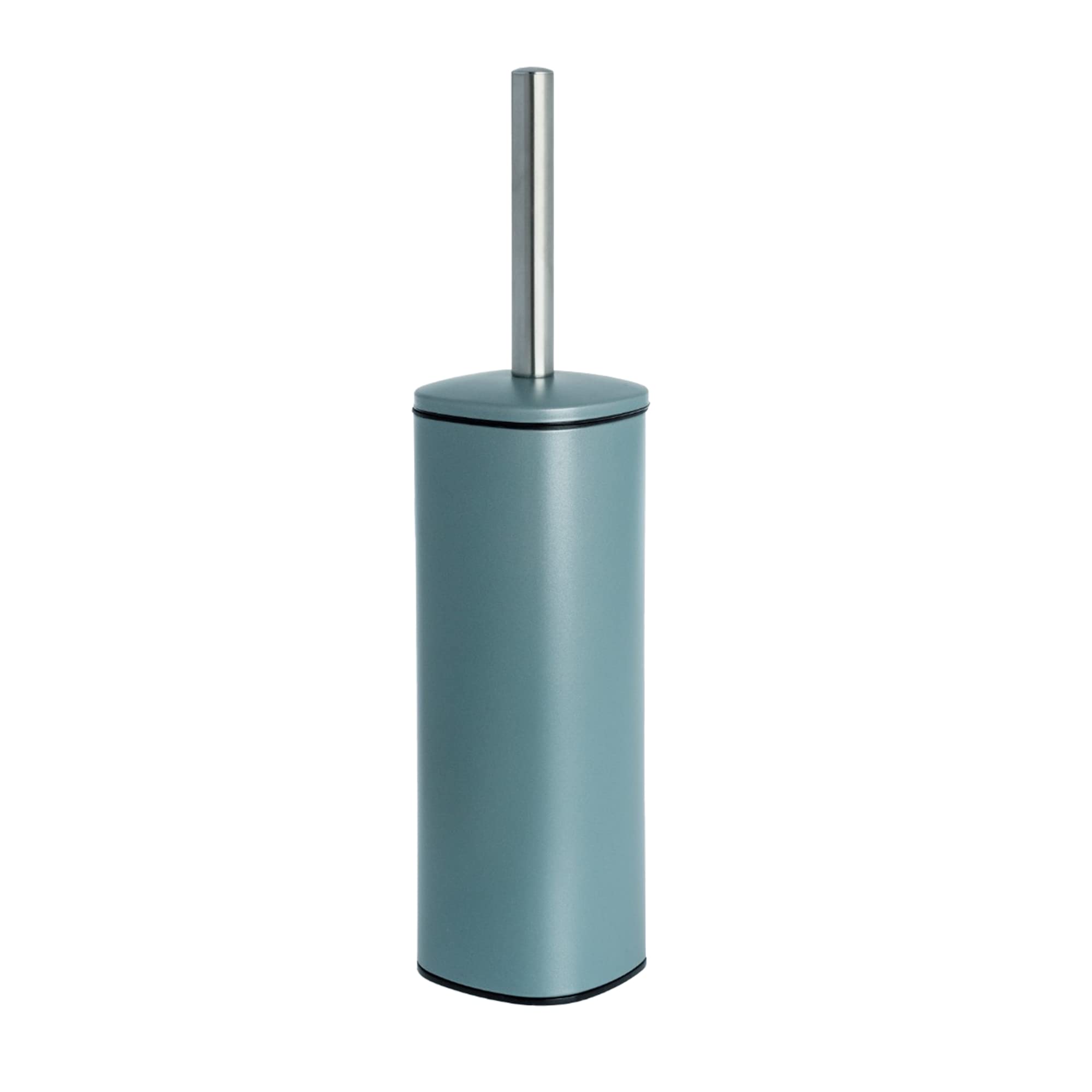 Blue Canyon Scopino Per WC Con Supporto - Testina In Plastica Flessibile - Manico Ergonomic - Design Elegante Verde Menta