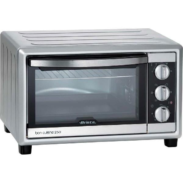 Ariete Horno Eléctrico 984 25 L Plata Grill 1500 W Negro , Leroy Merlin