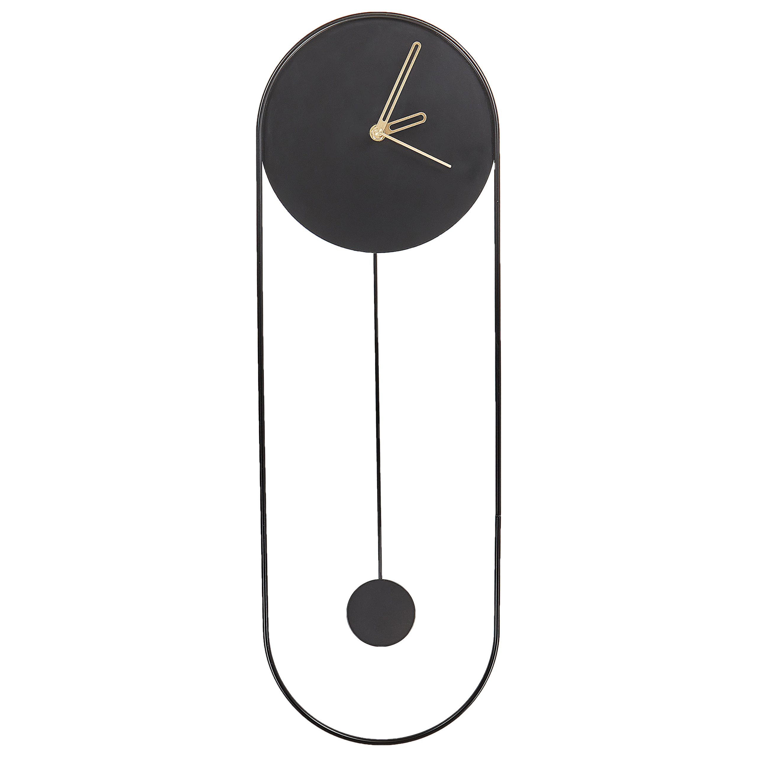 Ceas de perete SALVAN 20 cm Metal Negru