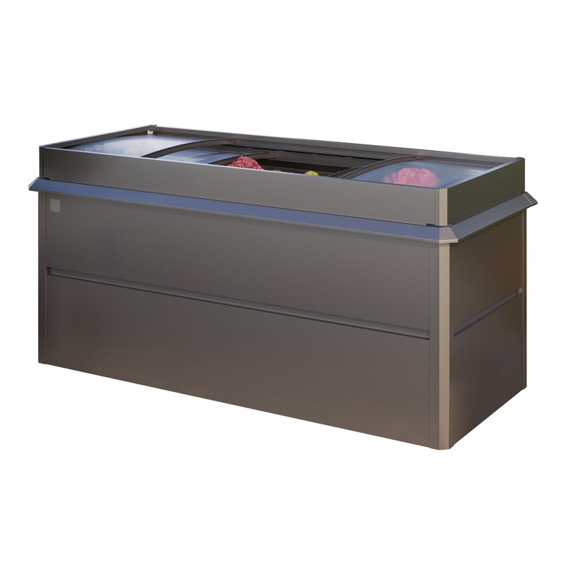 200 x 85 x 77 cm Grządka podwyższona, stal, Antracyt metaliczny, z ochroną przed ślimakami i inspektem ogrodowym