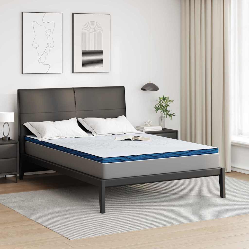 Nakładka na materac Biały 140 x 190 cm Tkanina żakardowa vidaXL