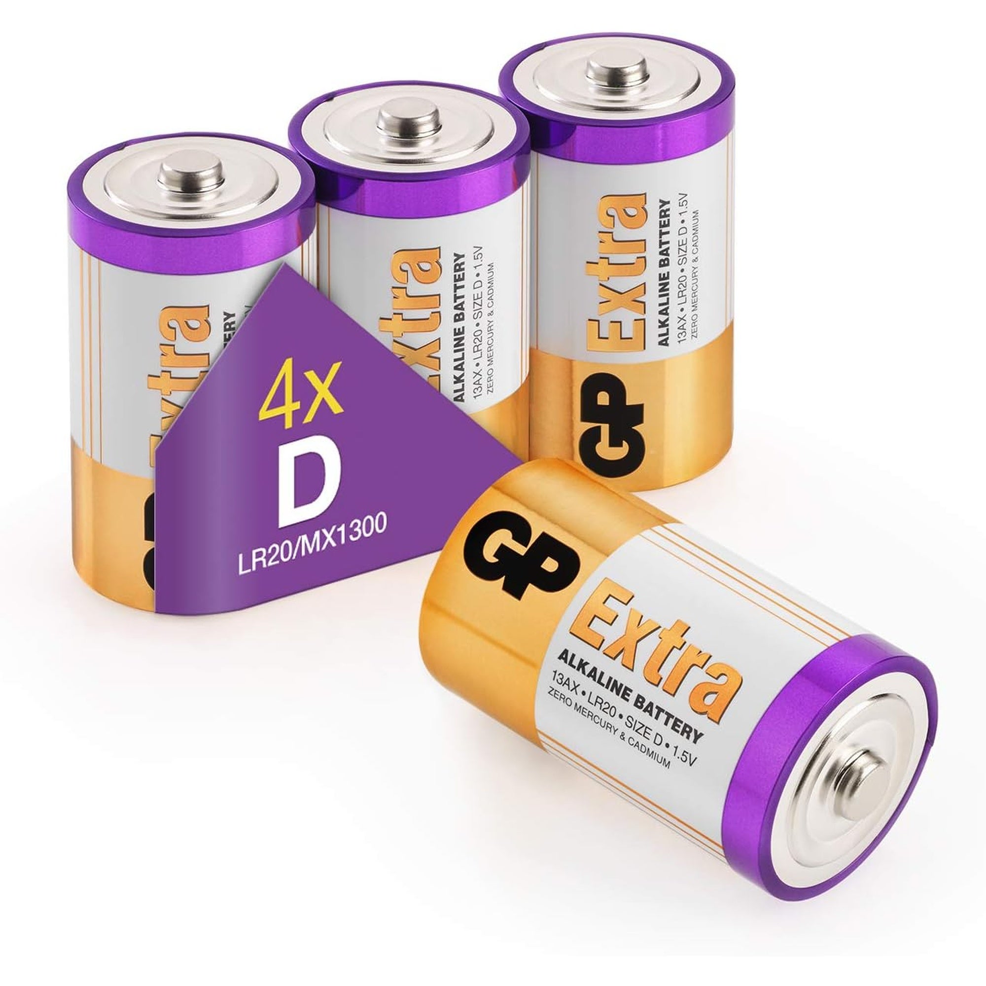 Piles D lr20 lot de 4 piles longue durée et haute performance — free download