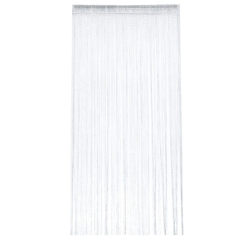 Rideau De Porte Halloween Effrayant - 2 Pièces 100x165cm Avec Taches De Sang, Polyester, Autocollants Inclus, Décoration Maison Hantée - 9