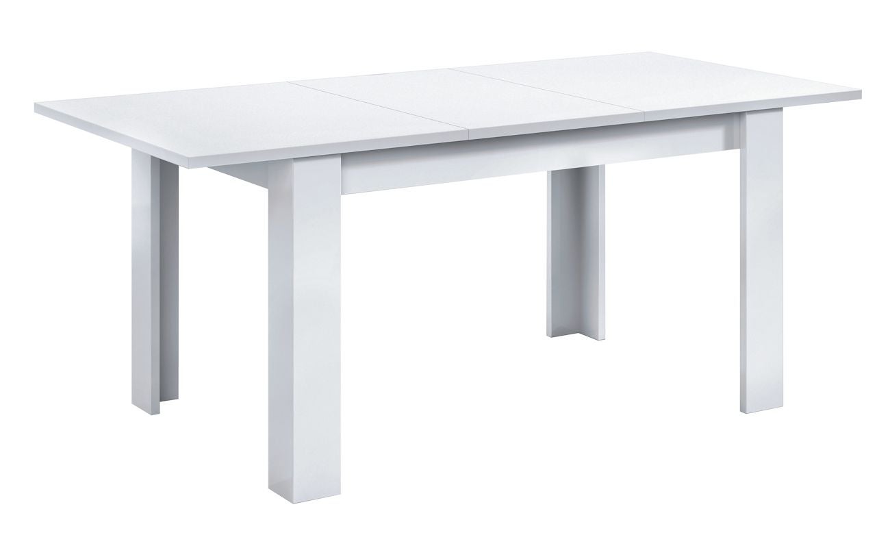 Table à manger THEA extensible L140/190cm - Blanc - 2