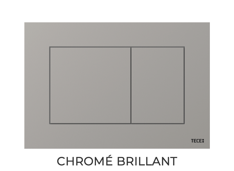 TECEnow Plaque de commande double touche, Blanc brillant (9240400) - 4