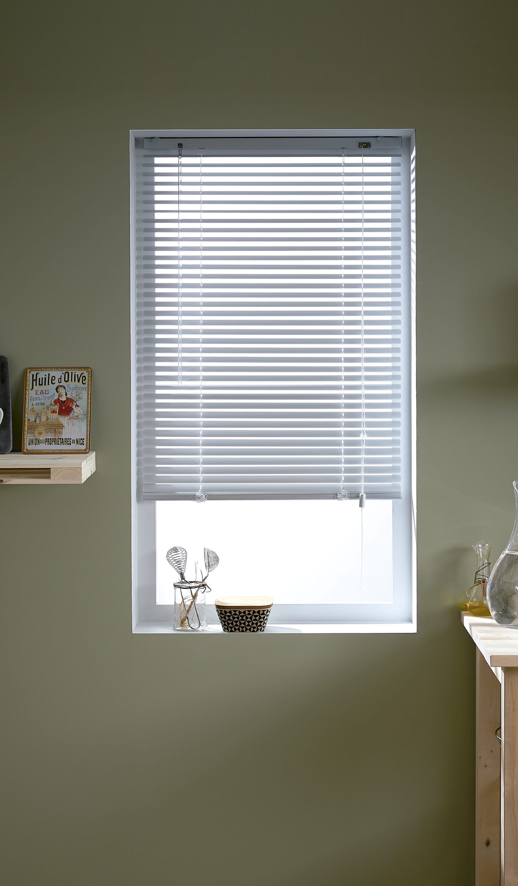 Żaluzja aluminiowa 25 mm srebrna, szer. 140 x wys. 175 cm, INSPIRE - 7