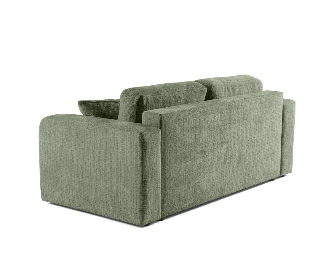 Canapé droit 2 places en vert sauge - MIRO - Best Mobilier - 5