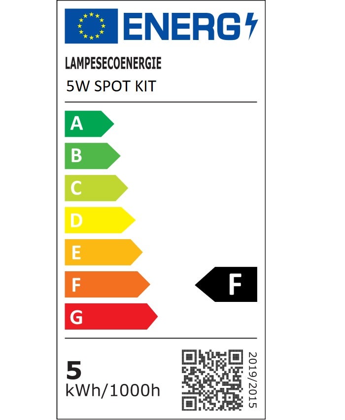 Lot de 10 spot encastrable orientable LED carré alu brossé GU10 230V eq. 50W blanc chaud - 5