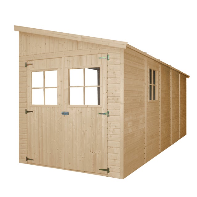 Abri jardin sans dalle beton au meilleur prix Leroy Merlin — free download