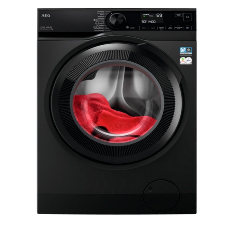 Lavadora AEG LFR7394V4B Dark Silver 9Kg 1400 A