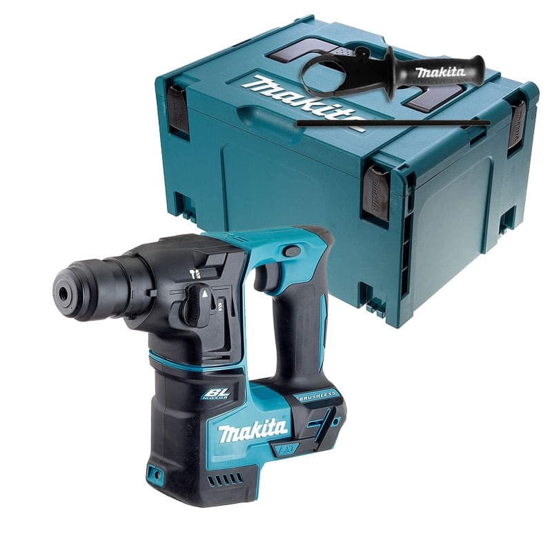 Perfo-burineur SDS-Plus Makita DHR182ZJ 18V - 1,7 J, Brushless, Sans Batterie (en Coffret)