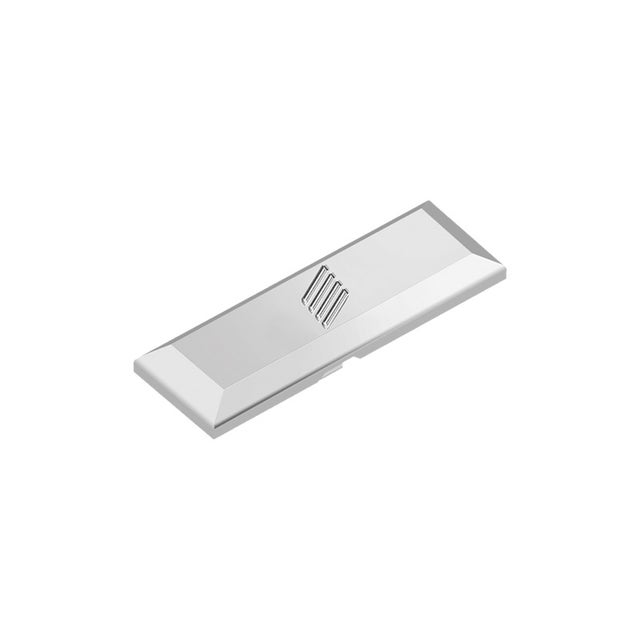 Cache de bras de charnière veosys - Matériau : Inox - Modèle : Logo Hettich - HETTICH