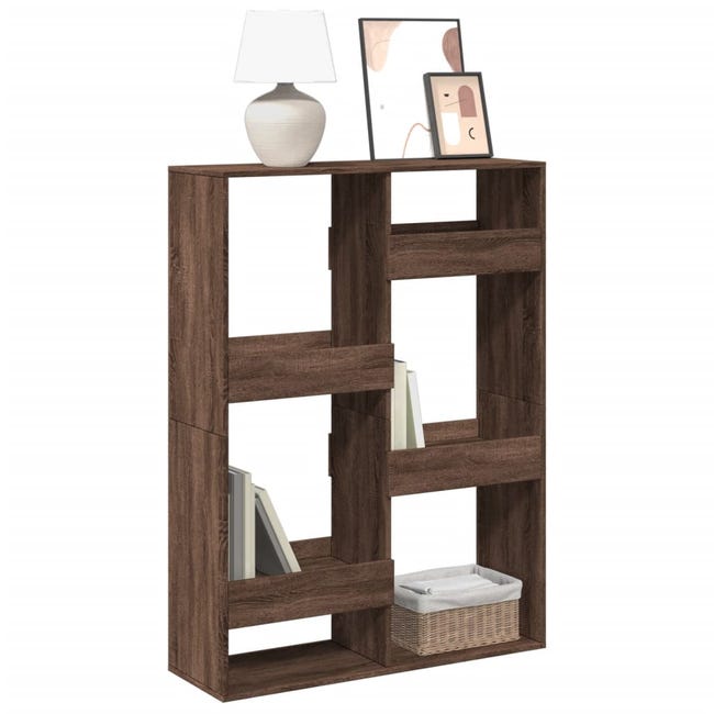 Libreria Da Parete 5 Ripiani Bianca - In Legno E PVC, 38x33x142 Cm, Porta Fino A 15kg A Ripiano - Foto 14