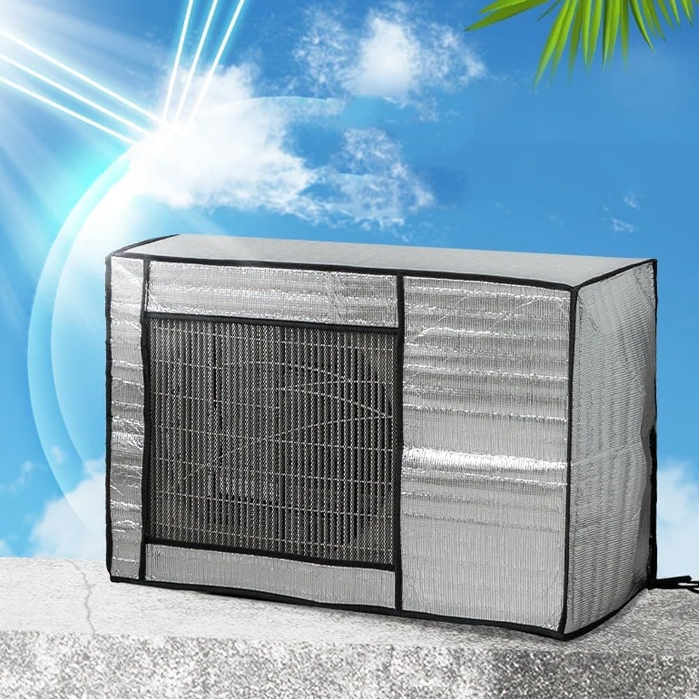 Housse De Protection Premium Pour Climatiseur Extérieur - Imperméable, Anti-UV Et Anti-Poussière (86 X 32 X 56 Cm)