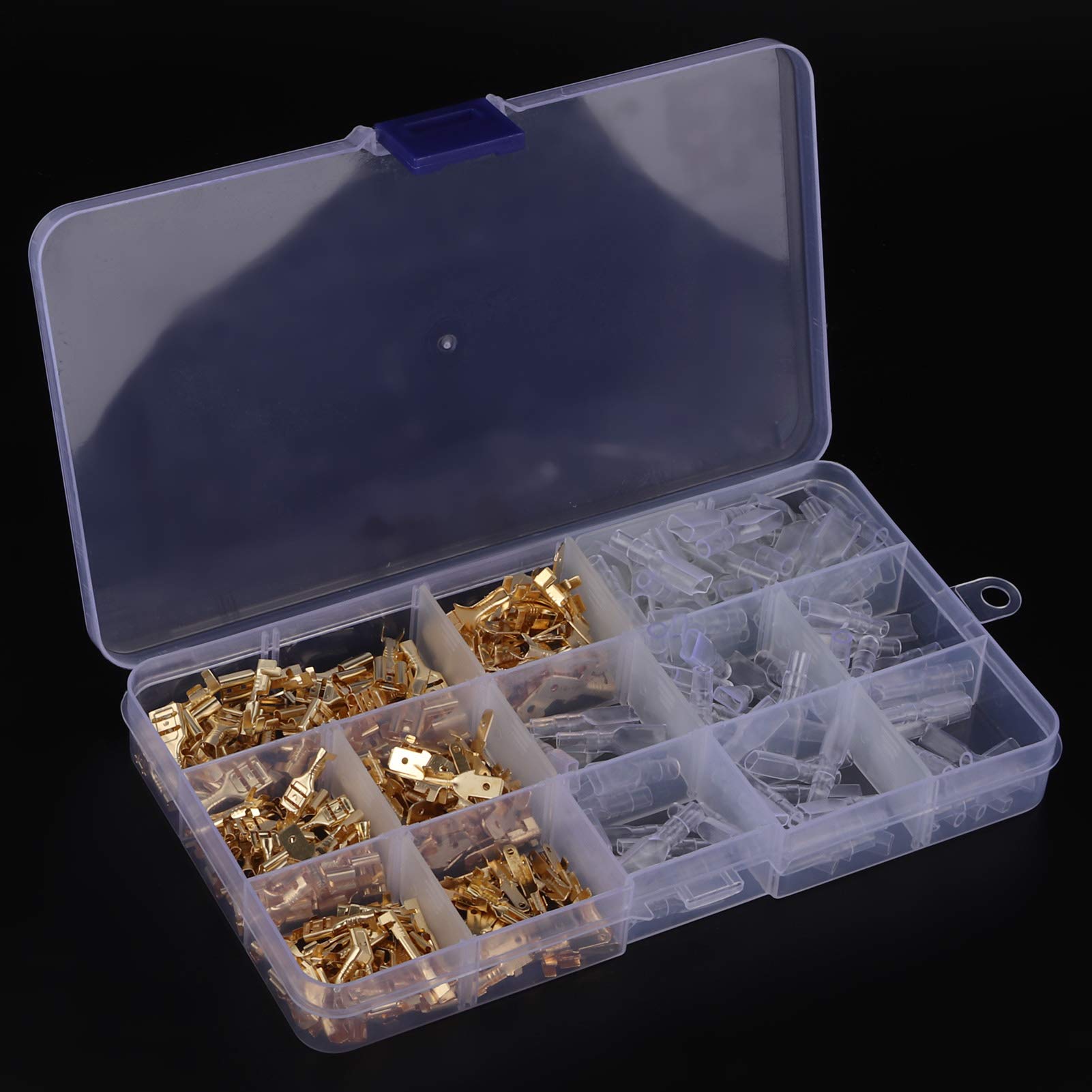 315 pezzi terminali per cavi connettori elettrici maschio femmina forniture industriali 2,8/4,8/6,3 mm - 3