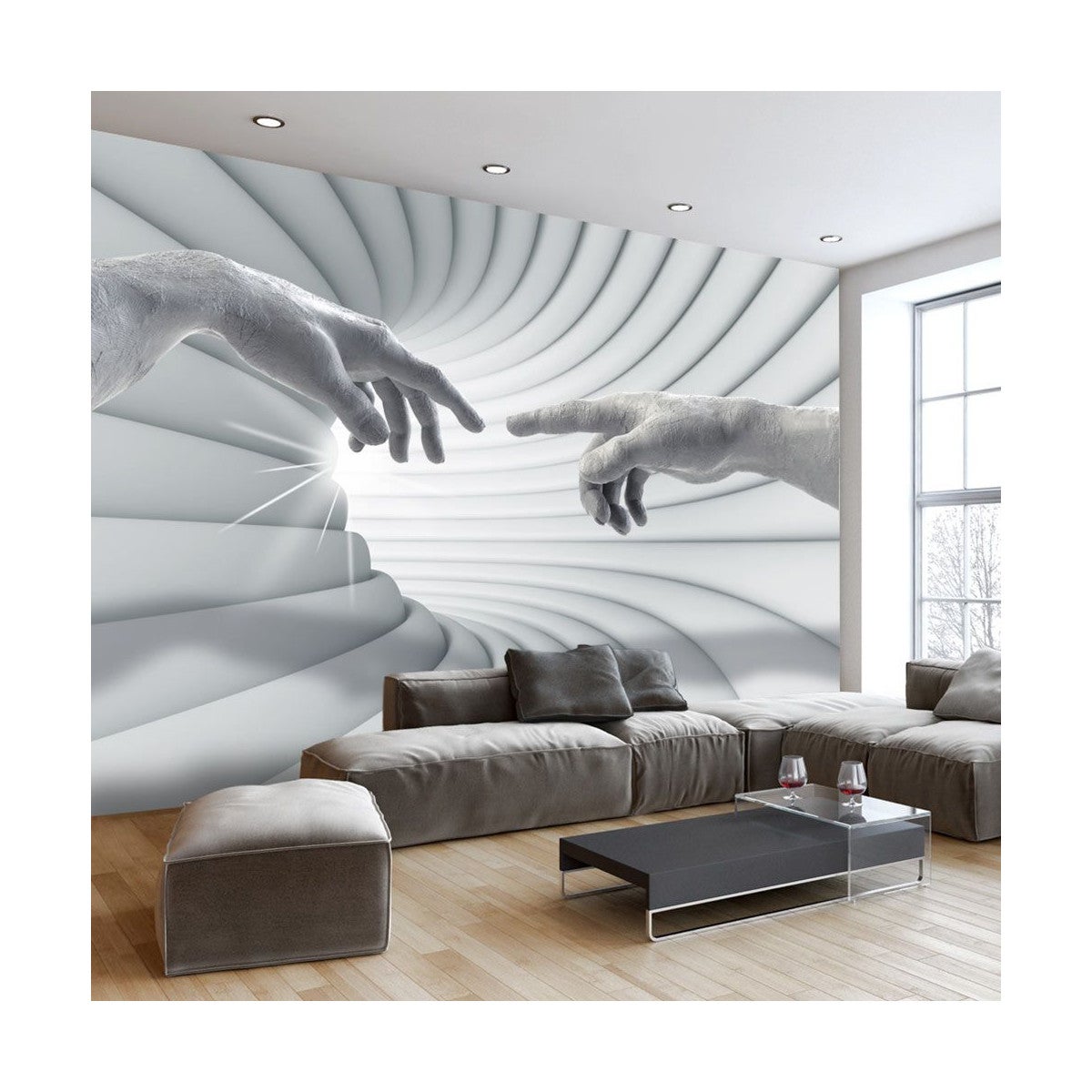 Papier Peint "Touch of the Light" 210 x 300 cm | Leroy Merlin