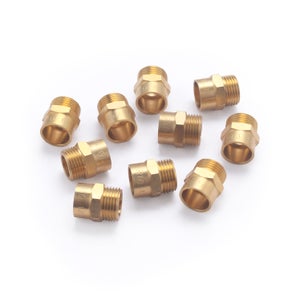 PATIKIL 3/8 ID Raccordi per Tubi in Rame, 6pz 180 Gradi Curva di Ritorno per Saldatura a Soffiatura del Tubo in Rame per Condizionamento dell'Aria HVAC Idraulico