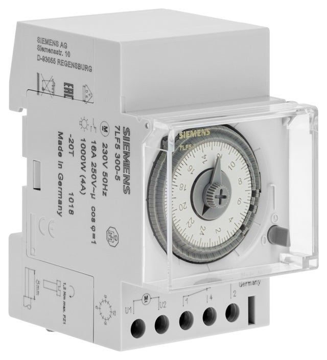 SIEMENS Programmateur horaire synchrone 3 modules, 16A, 230 V