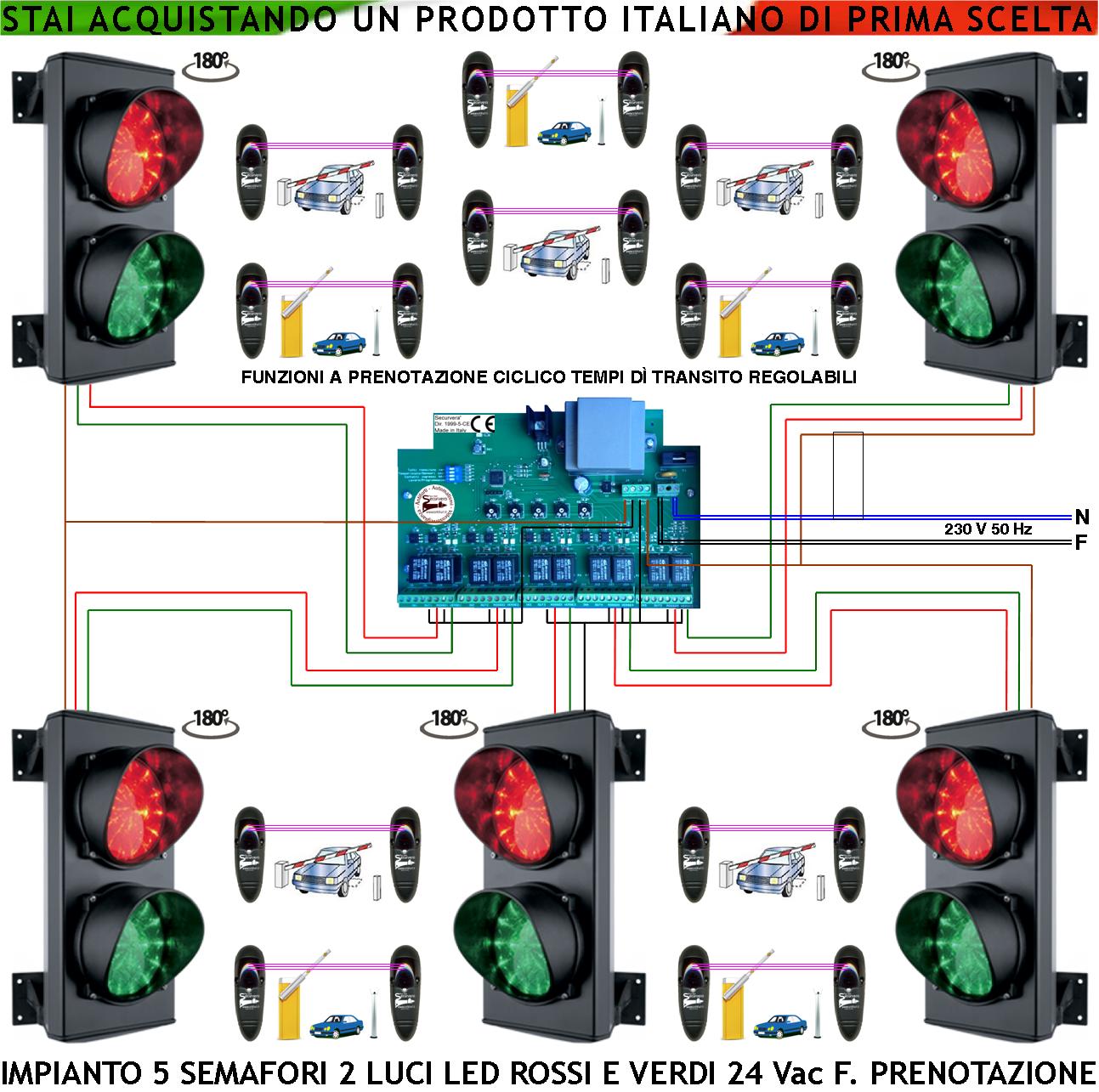 Kemo B003 Lampeggiante in kit da montare Modello (kit