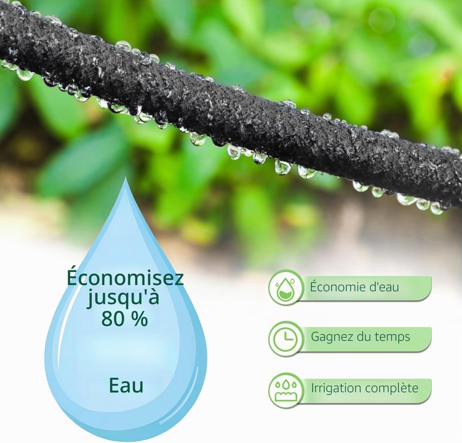 Tuyau poreux et microporeux pour irrigation goutte à goutte MAMIZO 50 m ...