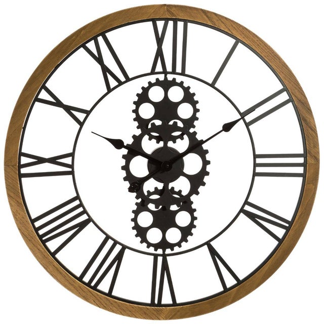 Atmosphera - Reloj mecánico - metal y madera D. 70 cm