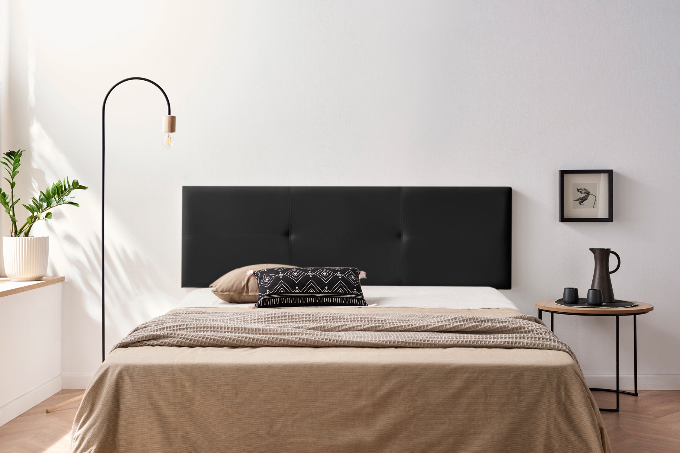 Testiera Imbottita ALMA Similpelle 145x50x5 cm - Moonia - 3