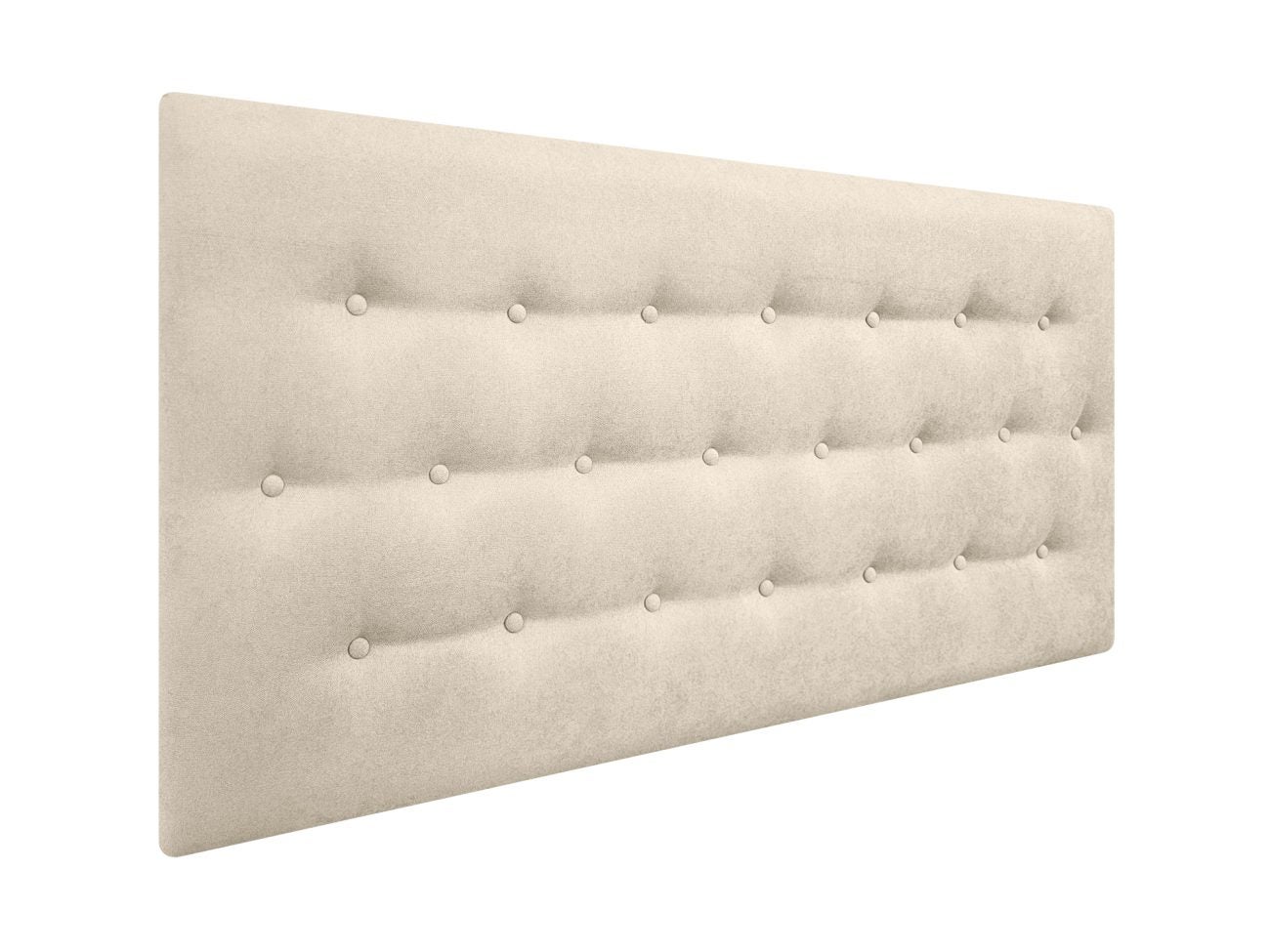 DecorQUALITY Cabecero de cama 165 PARIS Cabezal tapizado tejido antimanchas Beige 165x70 cm - 2