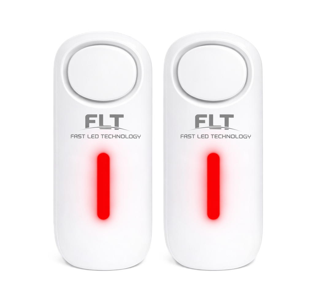 KIT EXPERT - Alarme sans fil puissante prêt à poser - 2 sirènes déportées 120db - idéal appartement garage cave - 2