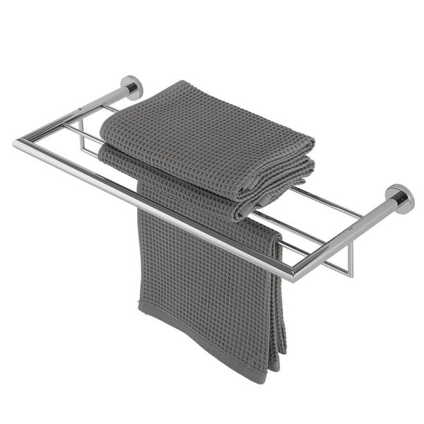 Geesa Nemox Porte-serviettes avec étagère 62.4cm Chrome - 3