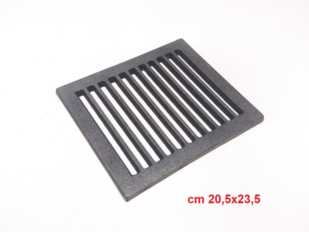 KOTARBAU® Griglia per Camino a legna 32 x 21,5 cm Forno griglia in ghisa per camino griglia stufa legna griglie cenere