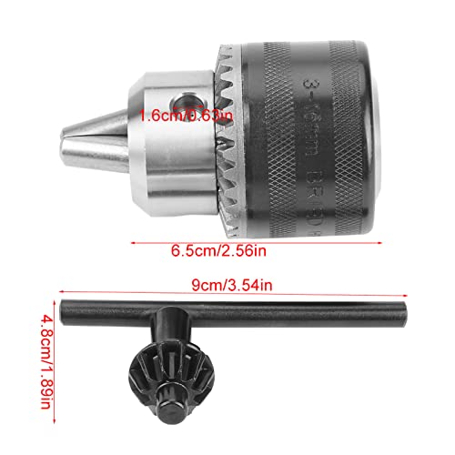 Mandrin De Perçage MT2-JT3 Auto-Serrant 1-16mm - Clé En Métal Dur Avec Arbre Pour Perceuses