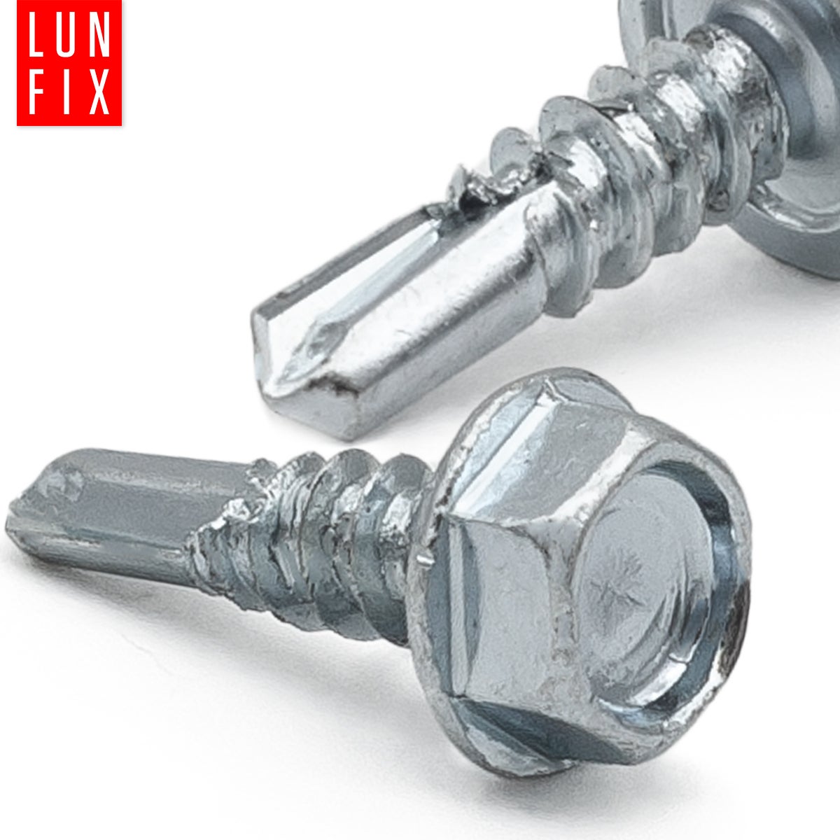 Wkręty do metalu samowiercące z łbem na klucz 4,8x16mm 1000szt. - 4