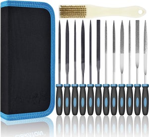 Lime Acier Taozers Petites Limes En Acier - Lime Plate Pour Pierre, Verre, Mu00e9tal, Sculpture Artisanale, Limage U00e0 L'aiguille, Travail Du Bois Lime Verre