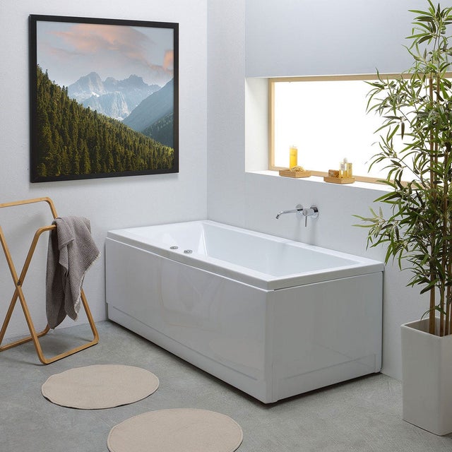Baignoire rectangulaire avec hydromassage | Adele