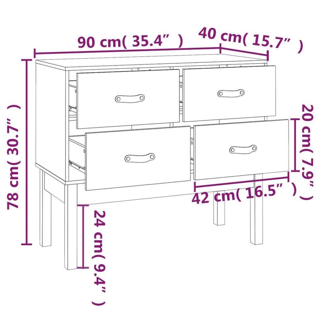 Rio console moderno branco 90 x 40 x 78 cm zenamento prático estilo ...