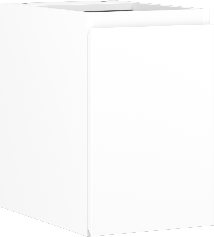 Mexen Orio szafka łazienkowa podumywalkowa 30 cm, 1 drzwi, biała mat - 91A11-03047-1-BF01