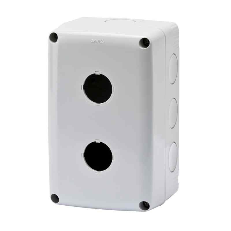Boîtier pour boutons-poussoirs, indicateurs de commande 2 modules ...