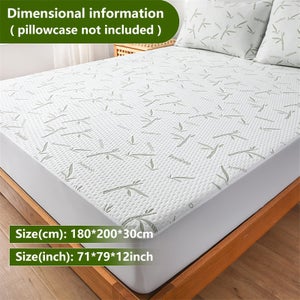 Sonive Coprimaterasso sottile e impermeabile, da 180 x 200 cm