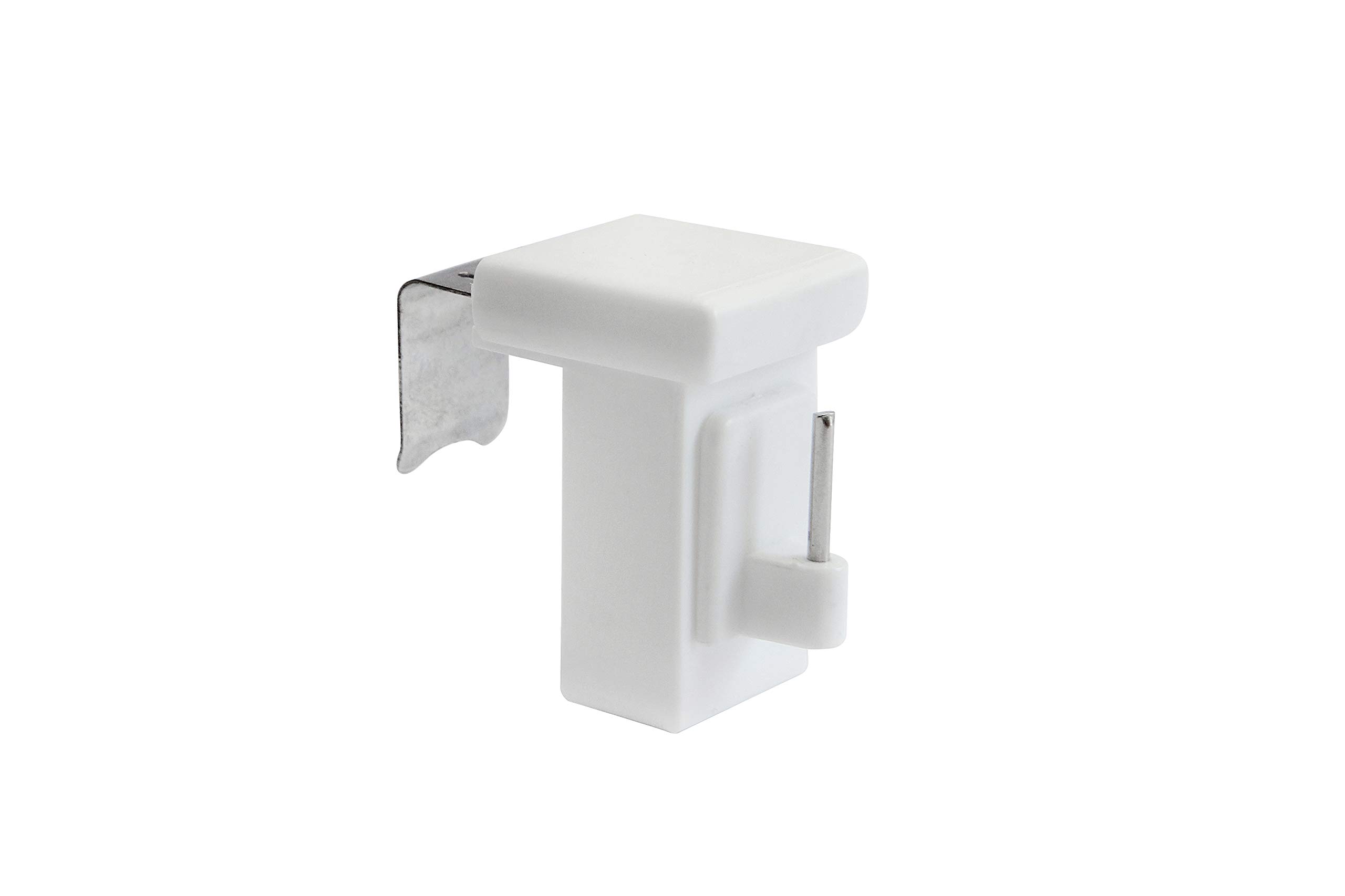 Ganchi Per Finestre 10 Pezzi - Universali Per Spessori 10-27mm, Colore Bianco - Foto 5